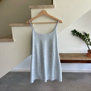 Abercrombie & Fitch Traveler Mini Dress Blue Print S